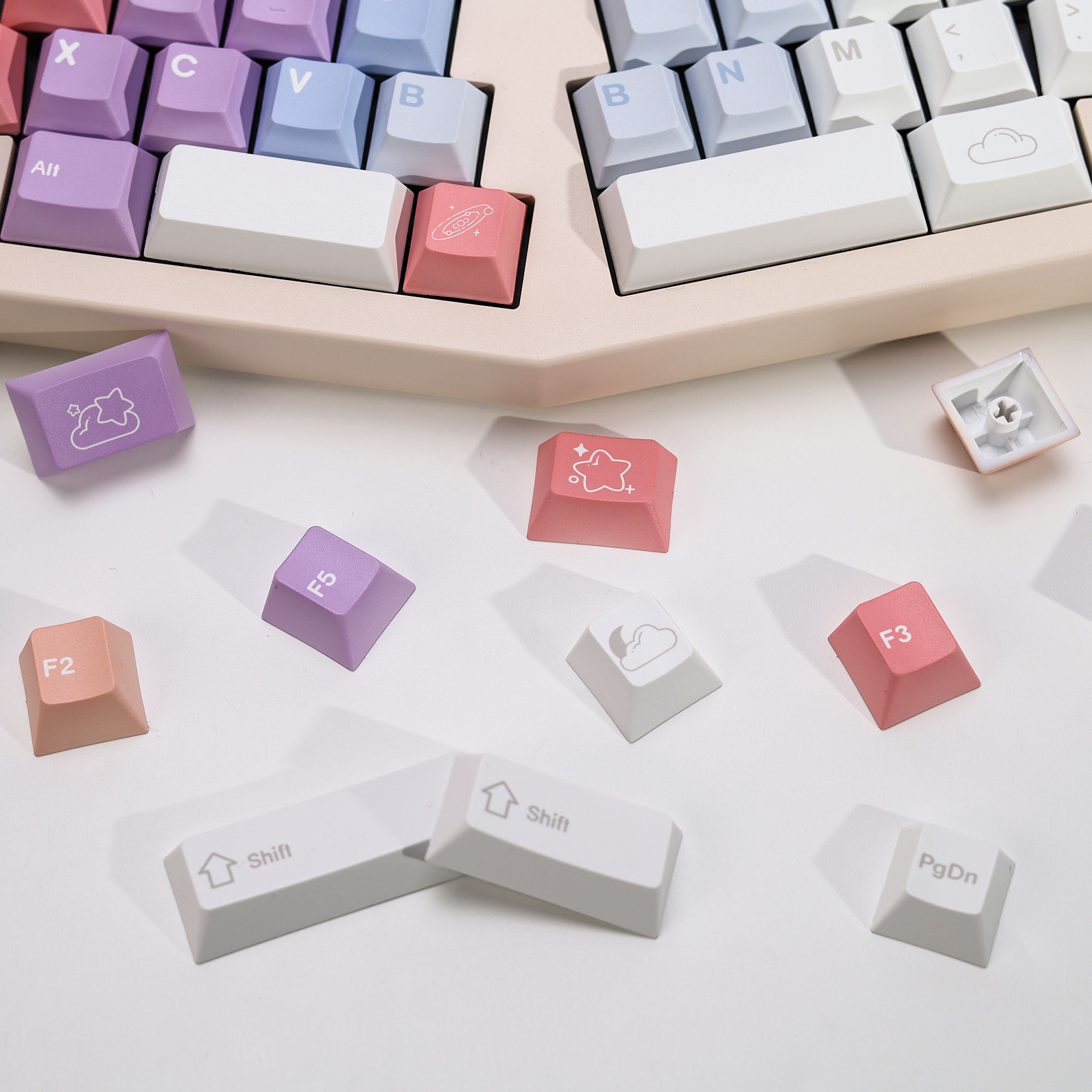 KBDiy Dreamscape Theme Keycaps – Gaming Accessories Aesthetic recenzja i cena
