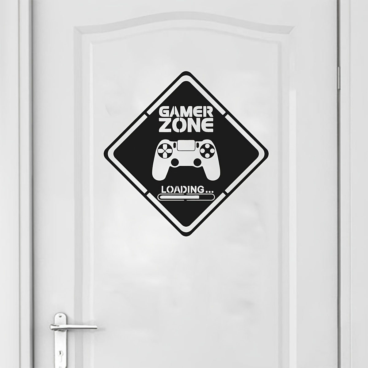 1szt Naklejka na drzwi Gamer Z – Gaming Accessories For Room recenzja i cena