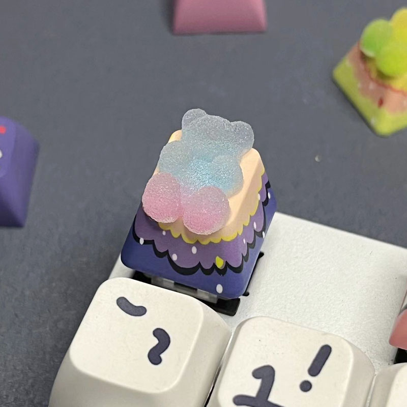 Nakładki na klawisze Bear z po – Gaming Accessories Aesthetic recenzja i cena